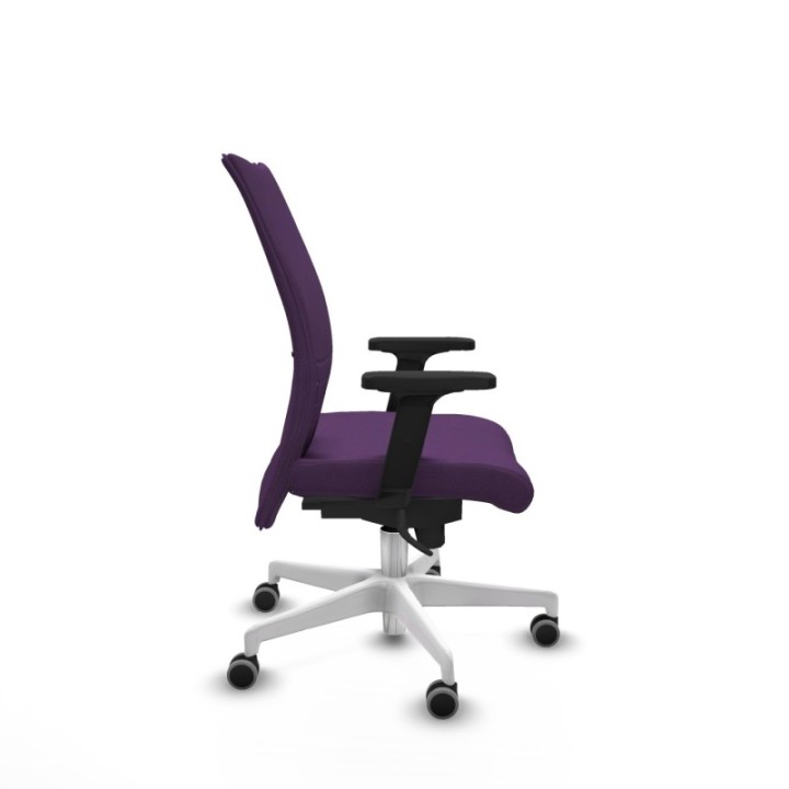 Albacete confidente sincro bali morado brazos 2D base blanca ruedas 65mm engomadas