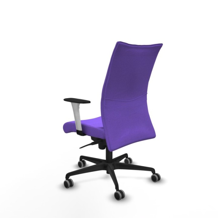 Albacete confidente sincro bali lila brazos 1D blancos base nailon ruedas 65mm engomadas