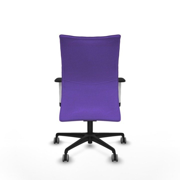 Albacete confidente sincro bali lila brazos 1D blancos base nailon ruedas 65mm engomadas