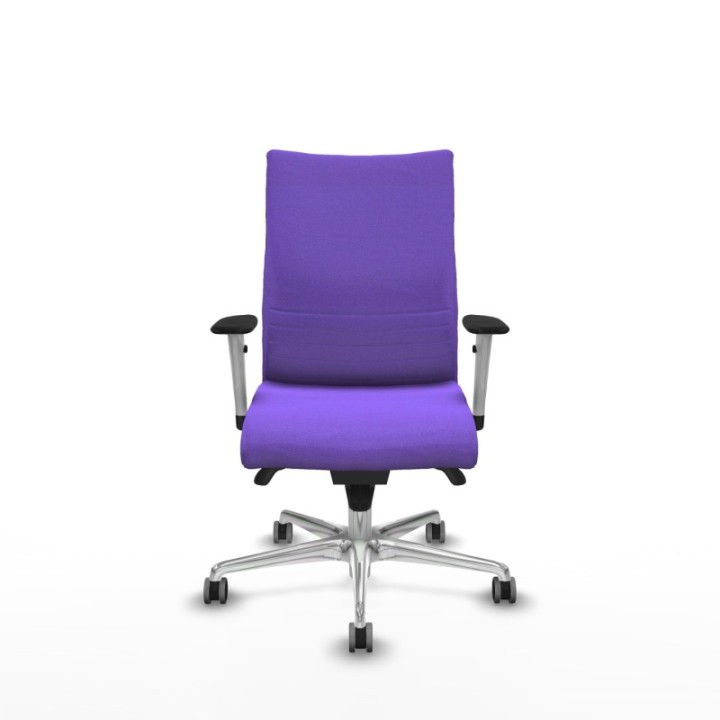 Albacete confidente sincro bali lila brazos 1D blancos base aluminio ruedas 65mm engomadas