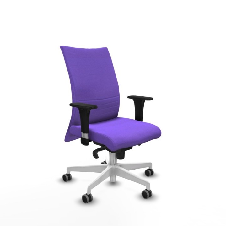 Albacete confidente sincro bali lila brazos 1D base blanca ruedas 65mm engomadas