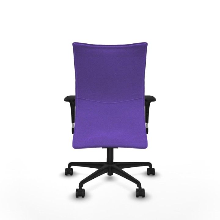 Albacete confidente sincro bali lila brazos 1D base nailon ruedas 65 mm nailon