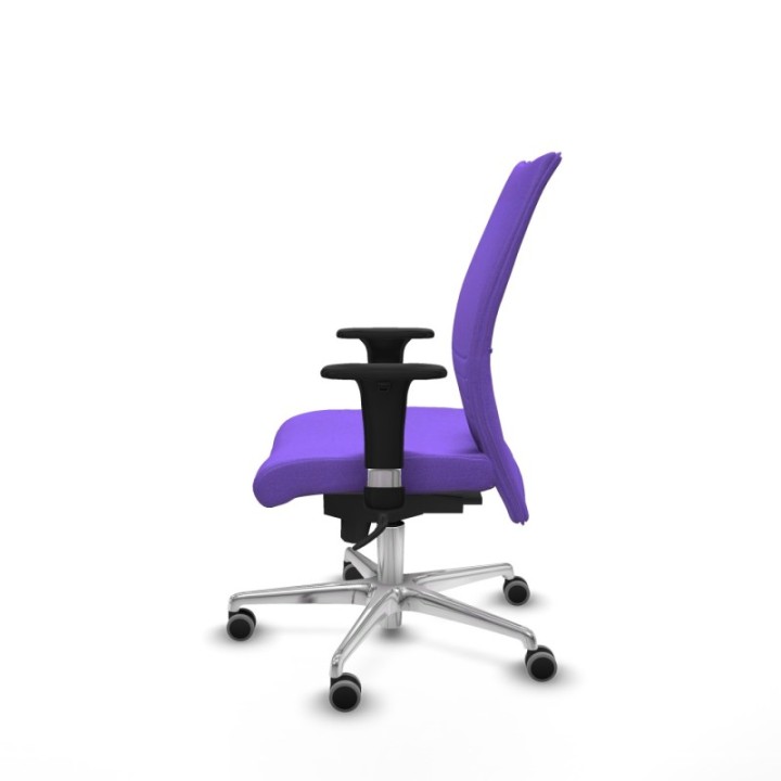 Albacete confidente sincro bali lila brazos 1D base aluminio ruedas 65mm engomadas