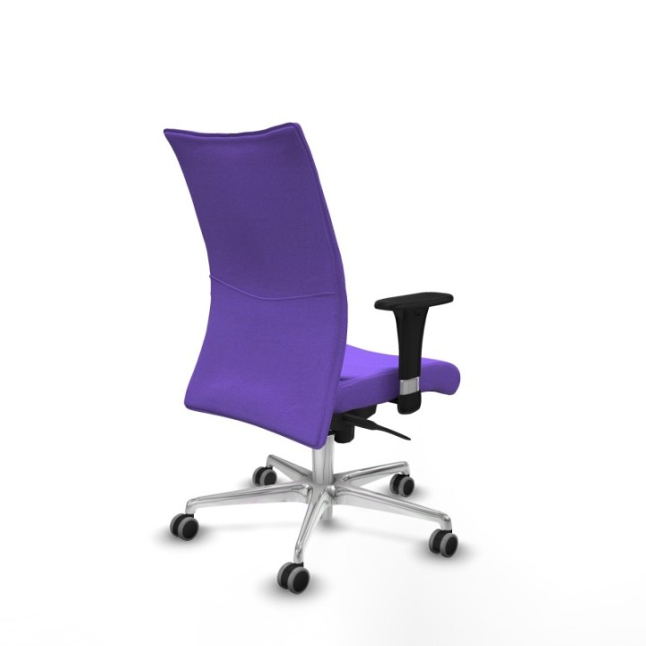 Albacete confidente sincro bali lila brazos 1D base aluminio ruedas 65mm engomadas