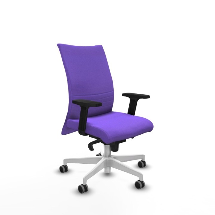 Albacete confidente sincro bali lila brazos 2D base blanca ruedas 65mm engomadas