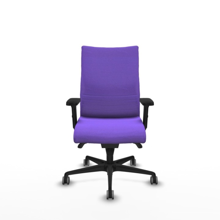 Albacete confidente sincro bali lila brazos 2D base nailon ruedas 65mm engomadas