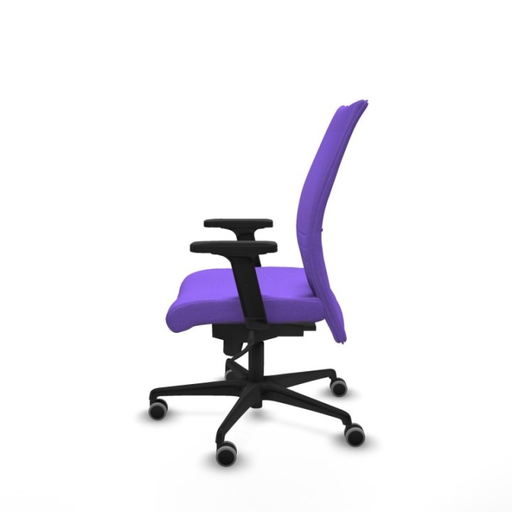 Albacete confidente sincro bali lila brazos 2D base nailon ruedas 65mm engomadas