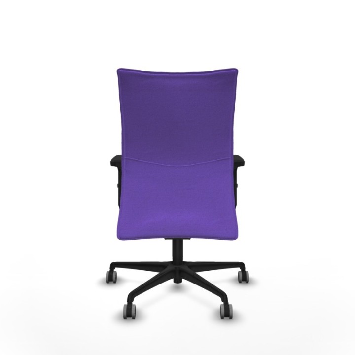 Albacete confidente sincro bali lila brazos 2D base nailon ruedas 65mm engomadas