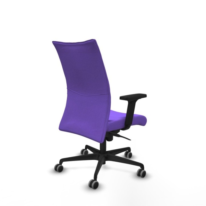 Albacete confidente sincro bali lila brazos 2D base nailon ruedas 65mm engomadas