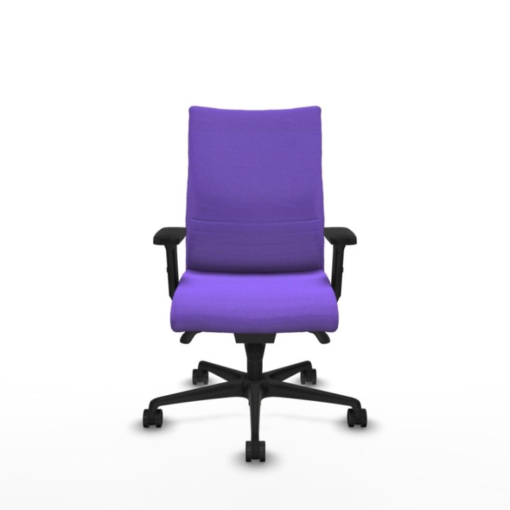 Albacete confidente sincro bali lila brazos 2D base nailon ruedas 65 mm nailon