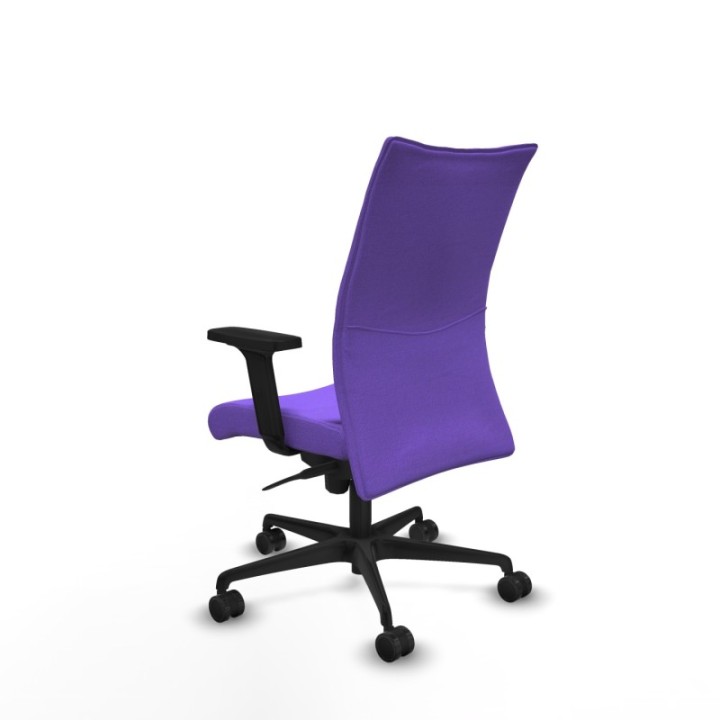 Albacete confidente sincro bali lila brazos 2D base nailon ruedas 65 mm nailon