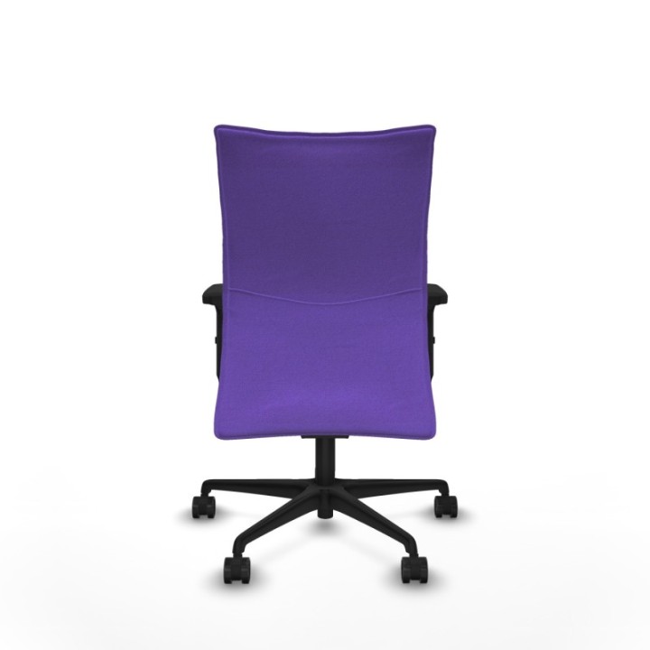 Albacete confidente sincro bali lila brazos 2D base nailon ruedas 65 mm nailon