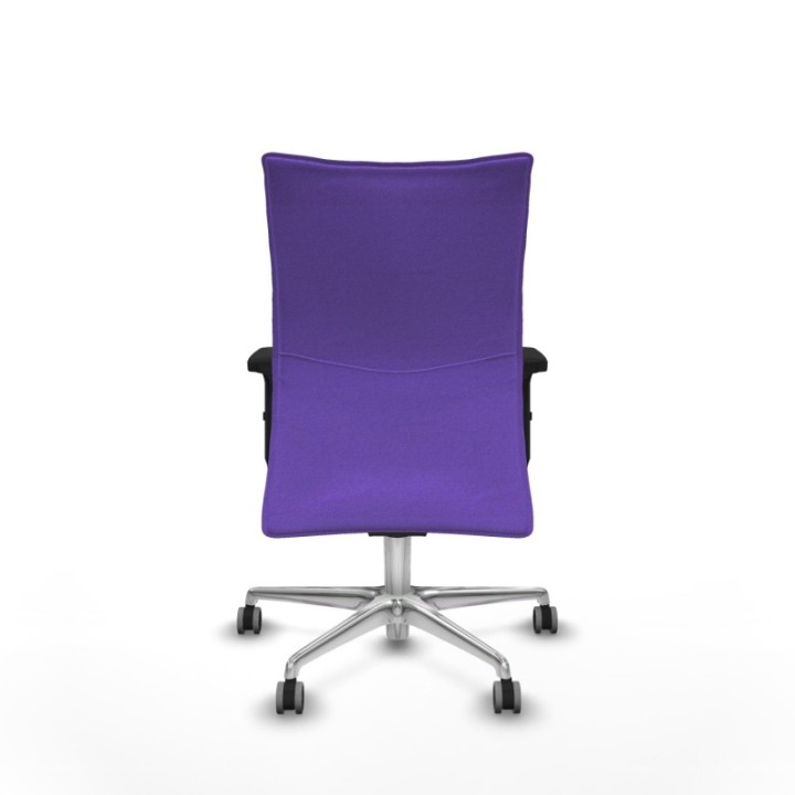 Albacete confidente sincro bali lila brazos 2D base aluminio ruedas 65mm engomadas