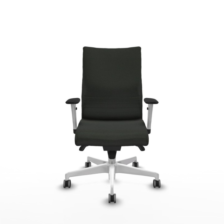 Albacete confidente sincro bali negro brazos 1D blancos base blanca ruedas 65mm engomadas