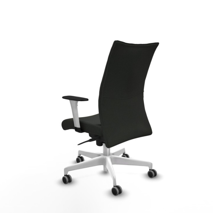 Albacete confidente sincro bali negro brazos 1D blancos base blanca ruedas 65mm engomadas