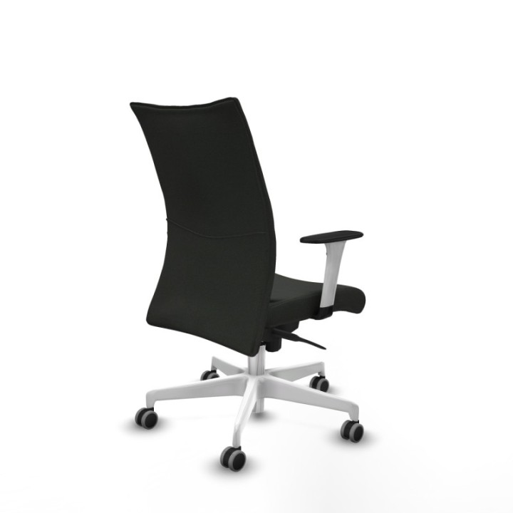 Albacete confidente sincro bali negro brazos 1D blancos base blanca ruedas 65mm engomadas