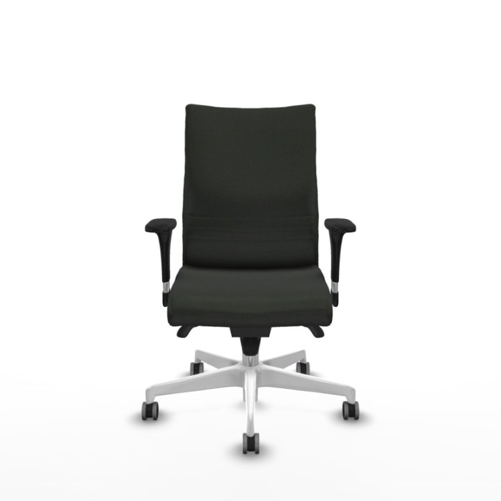 Albacete confidente sincro bali negro brazos 1D base blanca ruedas 65mm engomadas