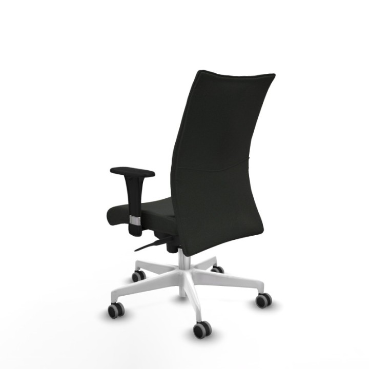 Albacete confidente sincro bali negro brazos 1D base blanca ruedas 65mm engomadas