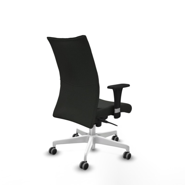 Albacete confidente sincro bali negro brazos 1D base blanca ruedas 65mm engomadas