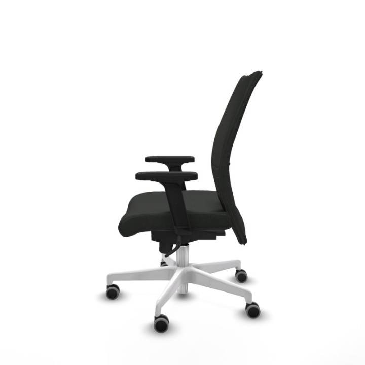 Albacete confidente sincro bali negro brazos 2D base blanca ruedas 65mm engomadas