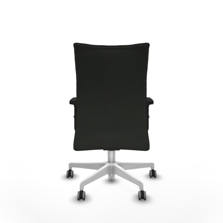 Albacete confidente sincro bali negro brazos 2D base blanca ruedas 65mm engomadas