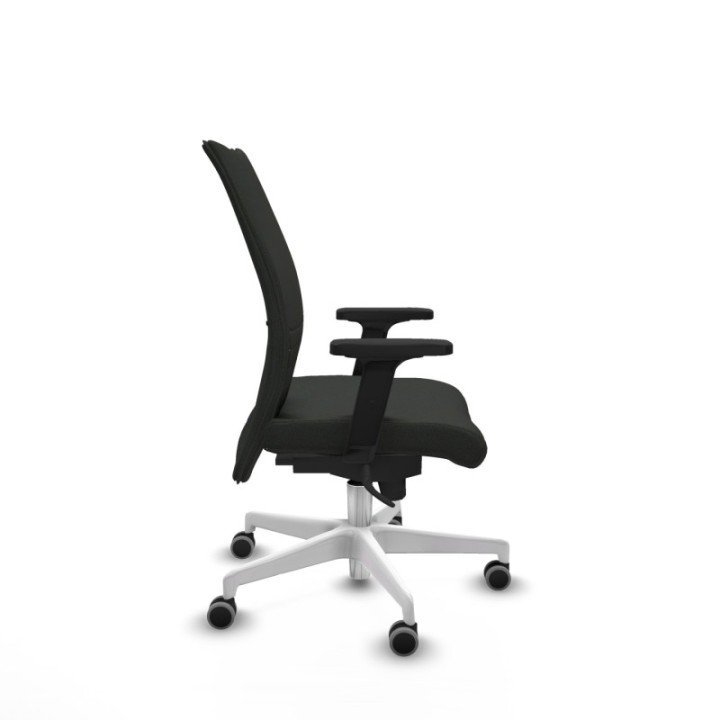 Albacete confidente sincro bali negro brazos 2D base blanca ruedas 65mm engomadas