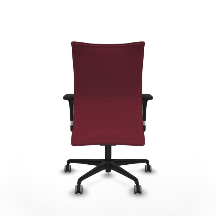 Albacete confidente sincro bali granate brazos 1D base nailon ruedas 65mm engomadas