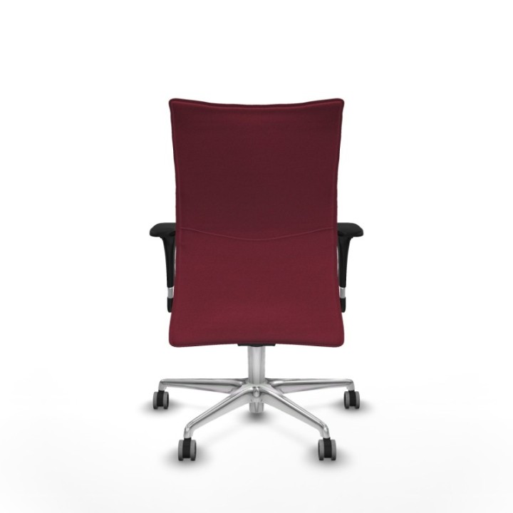 Albacete confidente sincro bali granate brazos 1D base aluminio ruedas 65mm engomadas