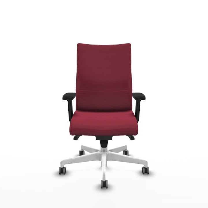 Albacete confidente sincro bali granate brazos 2D base blanca ruedas 65mm engomadas