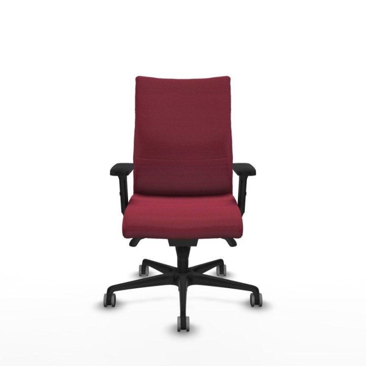 Albacete confidente sincro bali granate brazos 2D base nailon ruedas 65mm engomadas