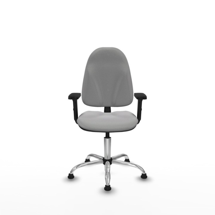 Algarra CP bali gris claro brazos 2D base cromada topes