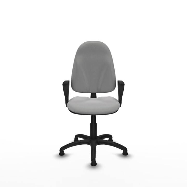 Algarra CP bali gris claro brazos fijos base poliamida topes