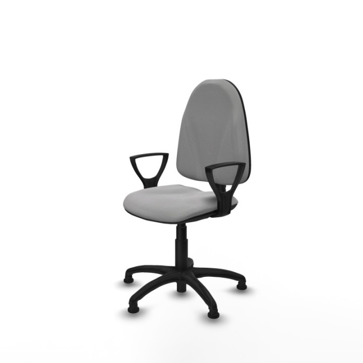 Algarra CP bali gris claro brazos fijos base poliamida topes