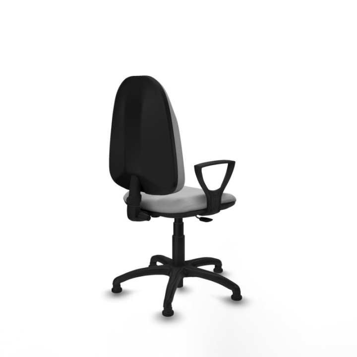 Algarra CP bali gris claro brazos fijos base poliamida topes