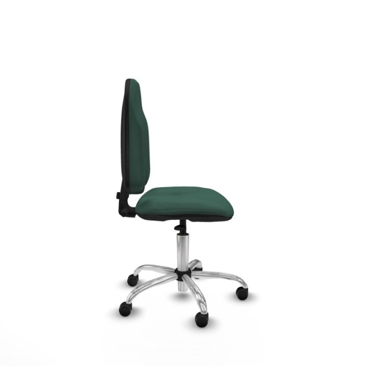 Algarra CP bali verde botella  base cromada ruedas autofrenantes 50mm