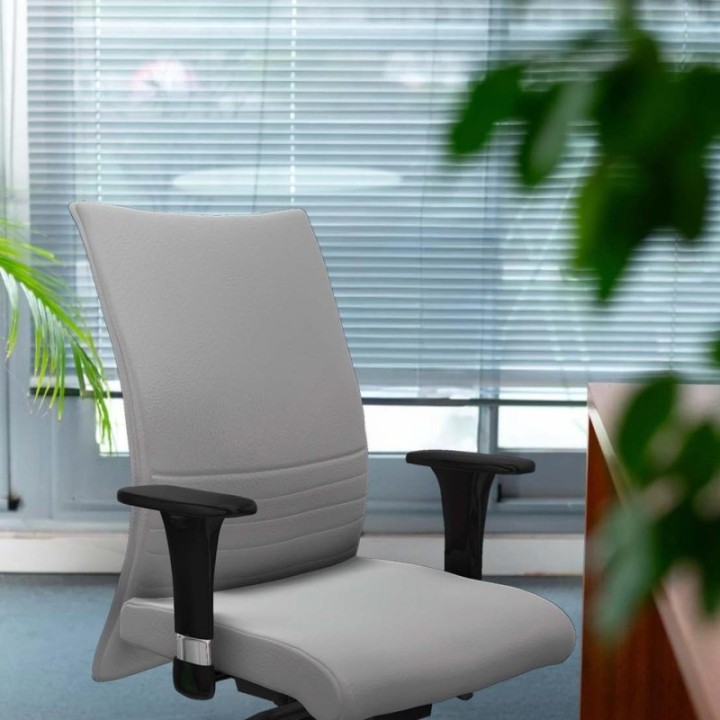 Albacete confidente sincro similpiel turquesa brazos 1D base blanca ruedas 65mm engomadas