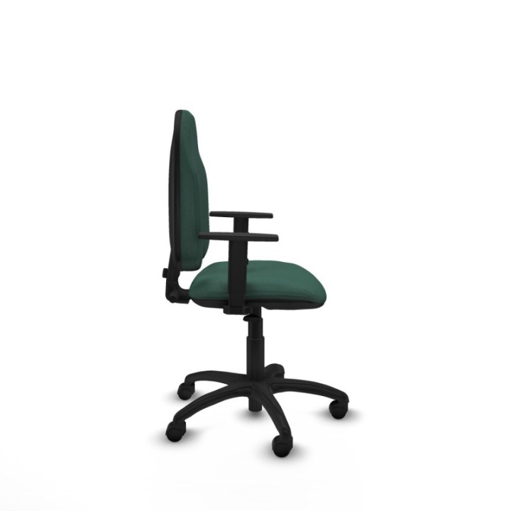 Algarra CP bali verde botella brazos 1D base poliamida ruedas nailon 50mm