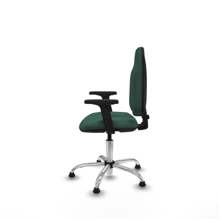 Algarra CP bali verde botella brazos 2D base cromada topes