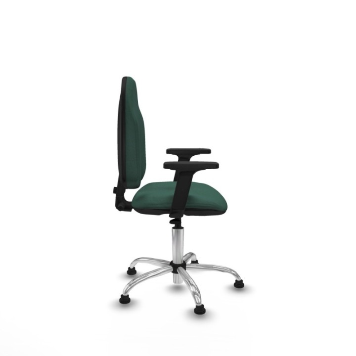 Algarra CP bali verde botella brazos 2D base cromada topes