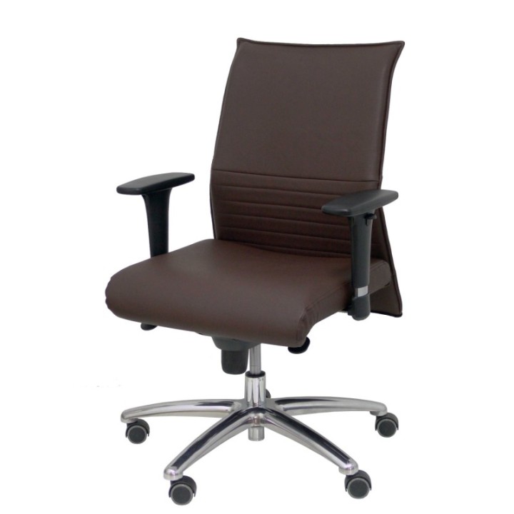 Sillón Albacete confidente similpiel chocolate