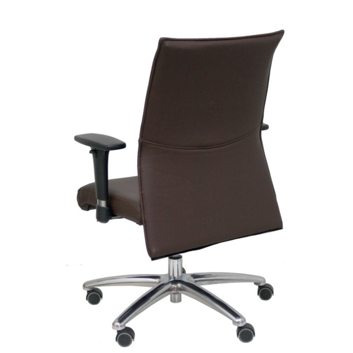 Sillón Albacete confidente similpiel chocolate