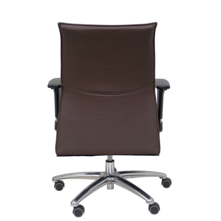 Sillón Albacete confidente similpiel chocolate