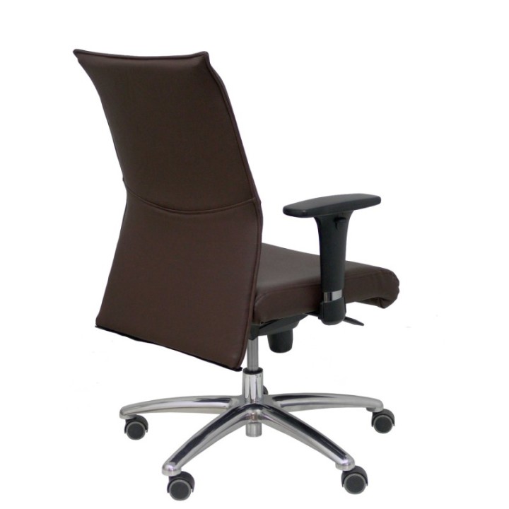 Sillón Albacete confidente similpiel chocolate