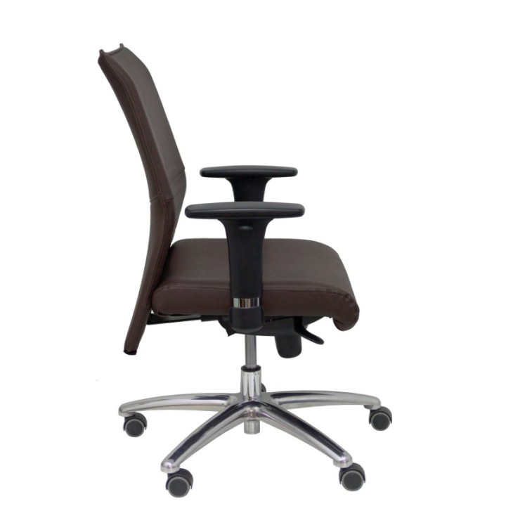 Sillón Albacete confidente similpiel chocolate