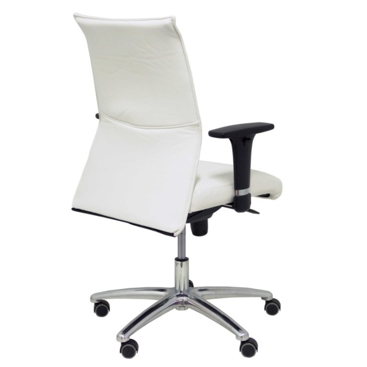 Sillón Albacete confidente similpiel blanco hasta 160 kg