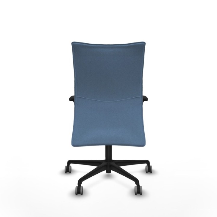 Albacete confidente XL sincro bali azul cielo brazos 1D cromados base nailon ruedas 65mm engomadas