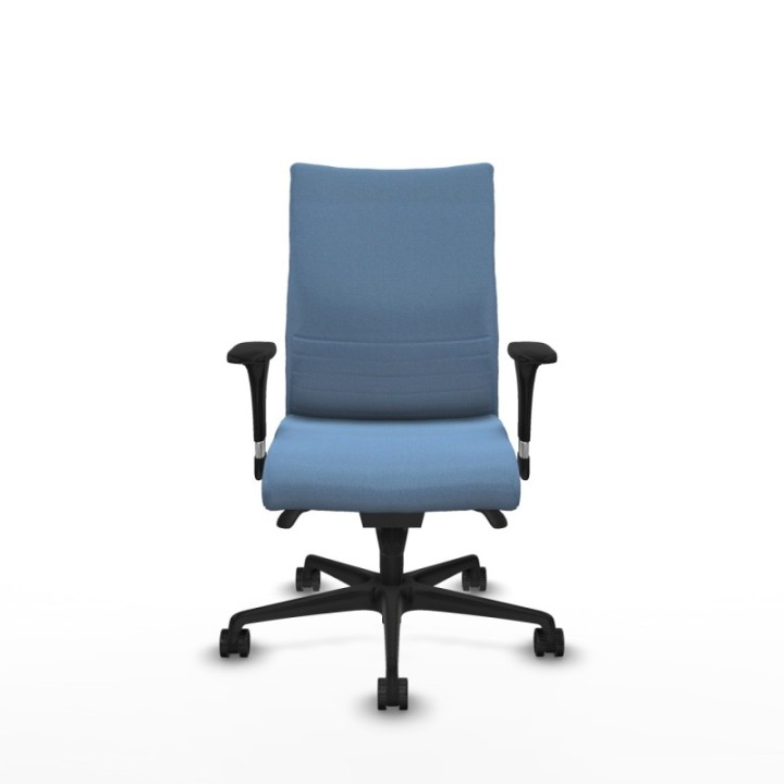 Albacete confidente XL sincro bali azul cielo brazos 1D cromados base nailon ruedas 65 mm nailon