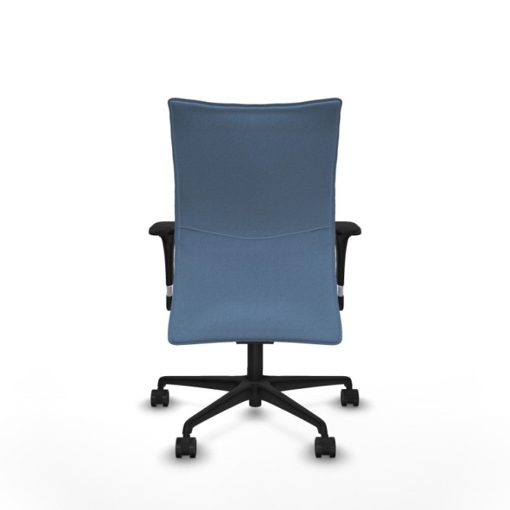 Albacete confidente XL sincro bali azul cielo brazos 1D cromados base nailon ruedas 65 mm nailon