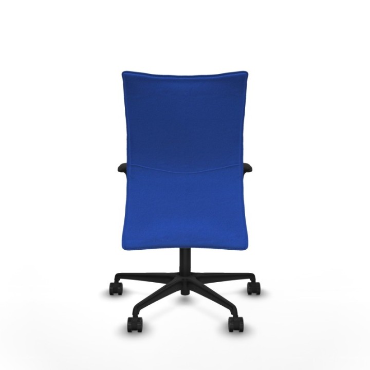 Albacete confidente XL sincro bali azul brazos 1D cromados base nailon ruedas 65 mm nailon