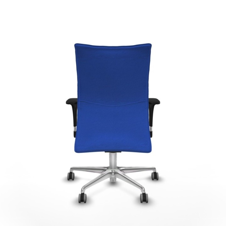 Albacete confidente XL sincro bali azul brazos 1D cromados base aluminio ruedas 65mm engomadas